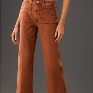 Paige High Rise Wide Leg Leenah Jeans